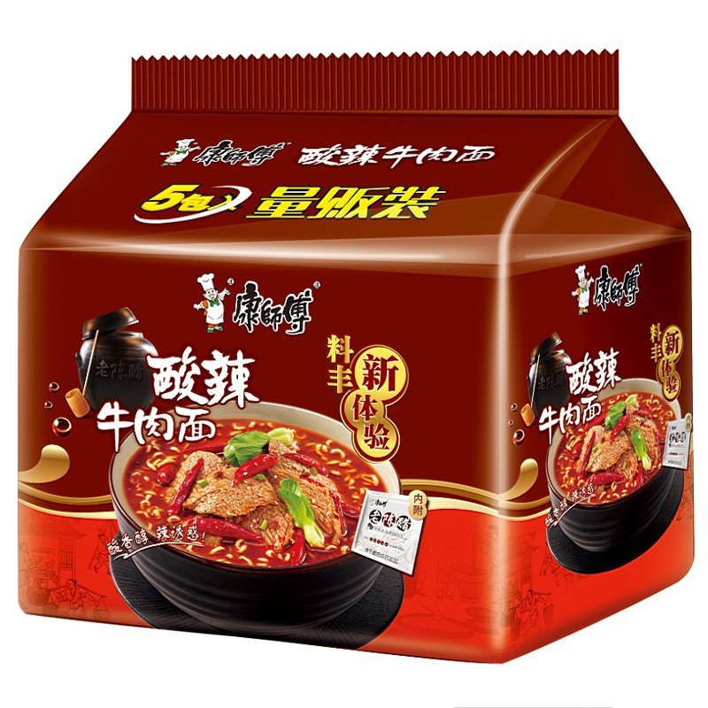 Kang Shi Fu Instant Noodles-Stew/ Spicy/ Sour Mustard Beef/ Mushroom ...