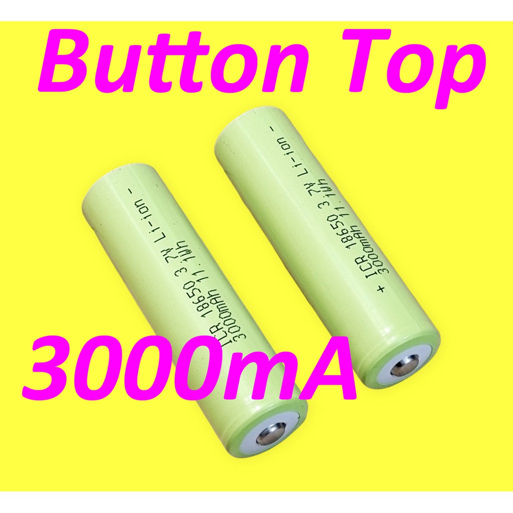18650 Battery Singapore 3000mA 18650 Battery Button Top 3000mAH