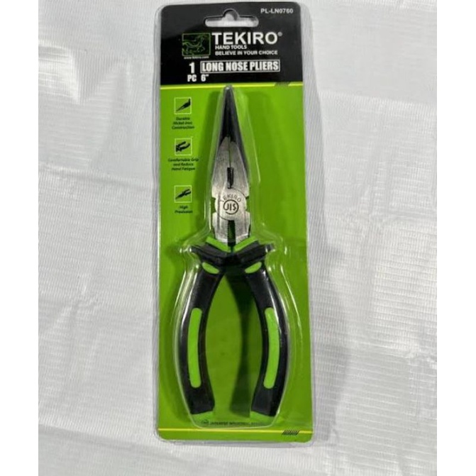 Tekiro pointed pliers measuring 6 inches | Shopee Singapore