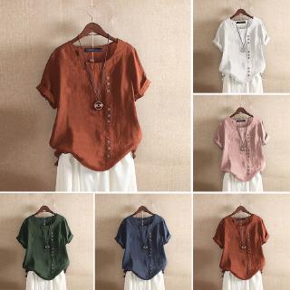 Pausus Women Button Down Blouse Casual Button Up Shirt Slim