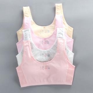 Girl's Bra Soft Cotton Developmental Puberty Training Bra for Young Girls,  Adolescent, Students