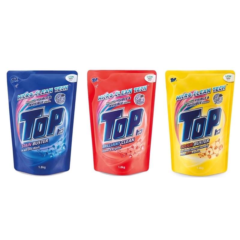 Top Liquid Detergent 1.8kg | Shopee Singapore