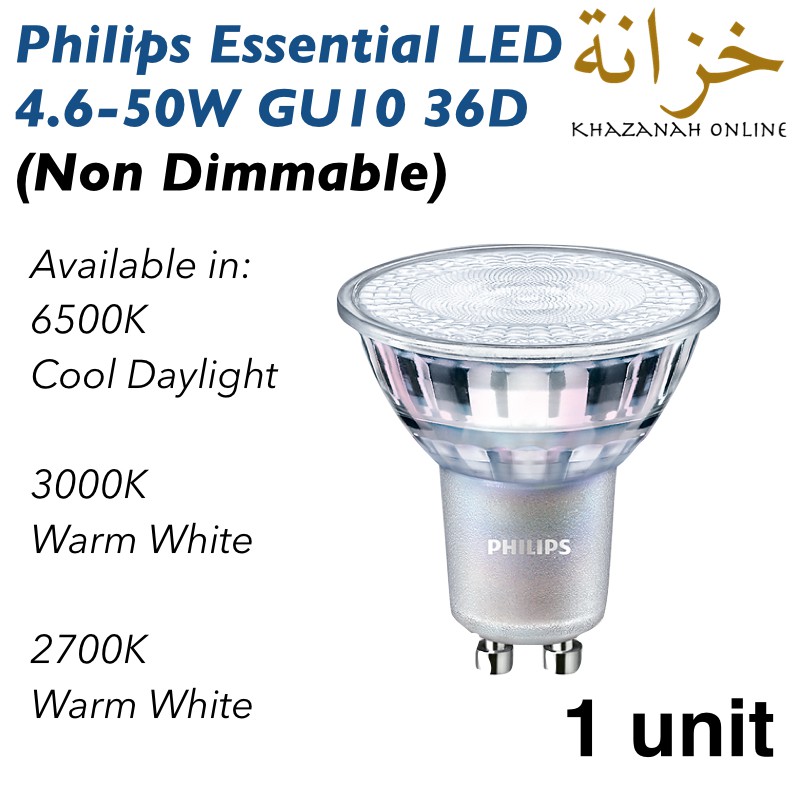 Philips led deals 4.6 w gu10