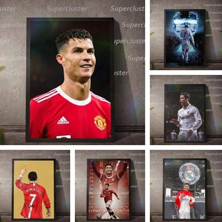 Poster Cristiano Ronaldo - Nr. 7 Real Madrid Season 2017/18, Wall Art,  Gifts & Merchandise