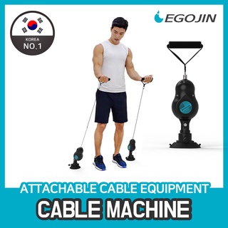 Portable cable best sale gym set