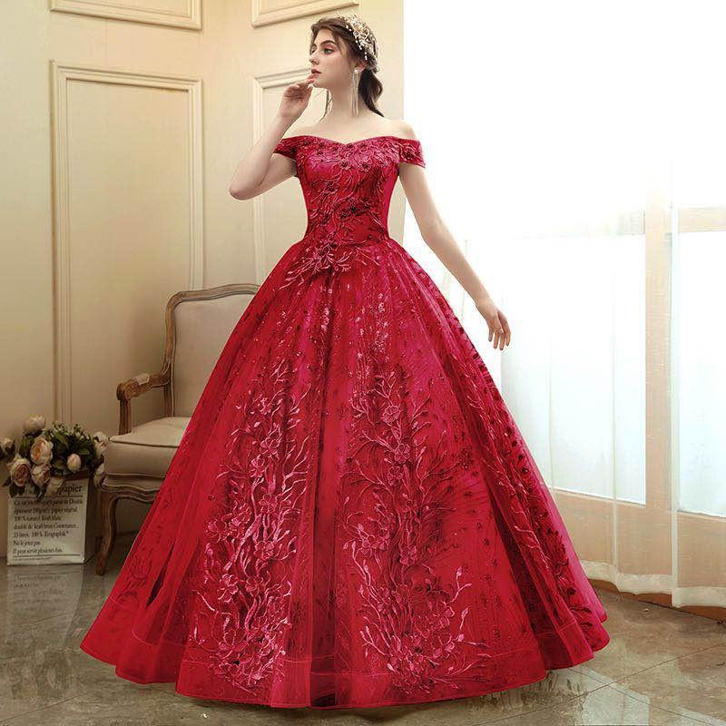 Gown dress design 2018 hot sale