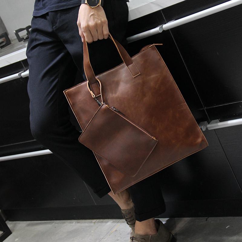 Men's fashion book bags hot sale