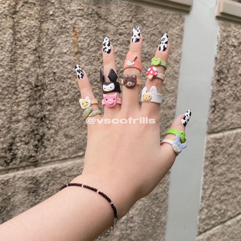 Animal on sale clay rings