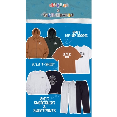 Wonderwall × ATEEZ コラボTシャツ キャメル ブラウン Wonderwall × ATEEZ コラボTシャツ キャメル ブラウン - メルカリ
