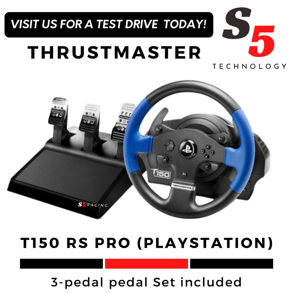 Thrustmaster T150 RS Pro Force Feedback Wheel (PS4/PS3/PC) / Pedal set ...