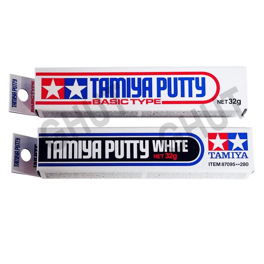 Tamiya Putty - Basic Type / White - 32g | Shopee Singapore