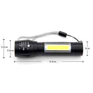 [SHIP FROM SG] Rechargeable Multi-Functional LED Torchlight | Shopee ...