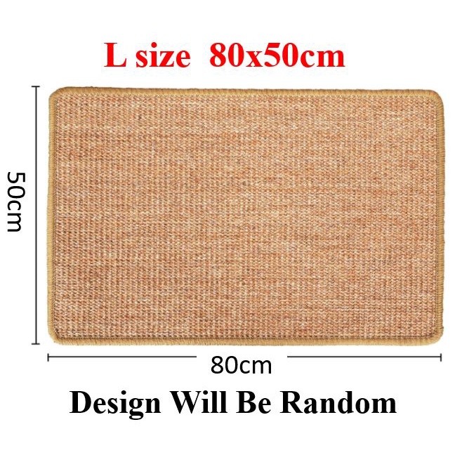 Cat Scratcher Mat Natural Sisal Cat Scratching Mat Cat Scratching Pad ...