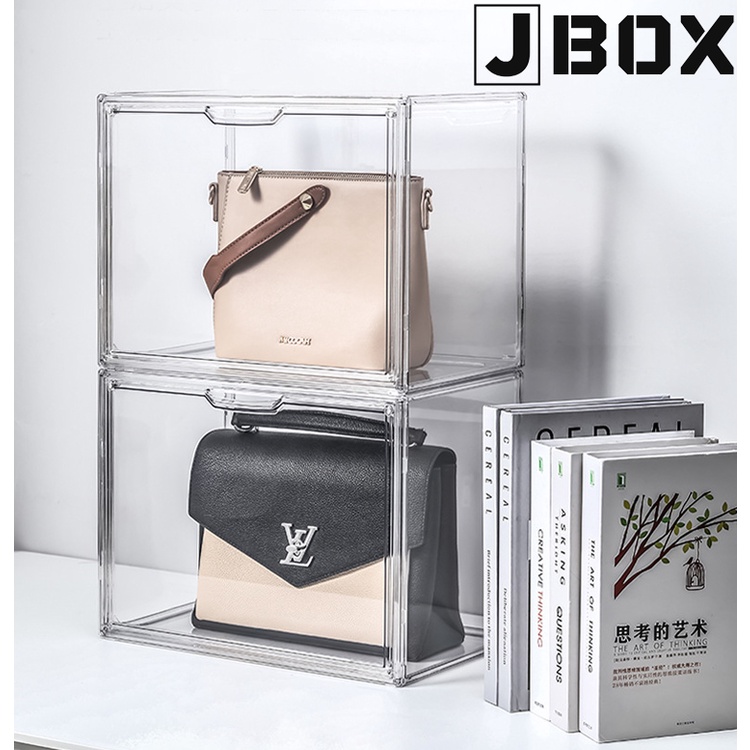 Acrylic Bag Storage Box / Transparent Storage Box / Display Box [J Box