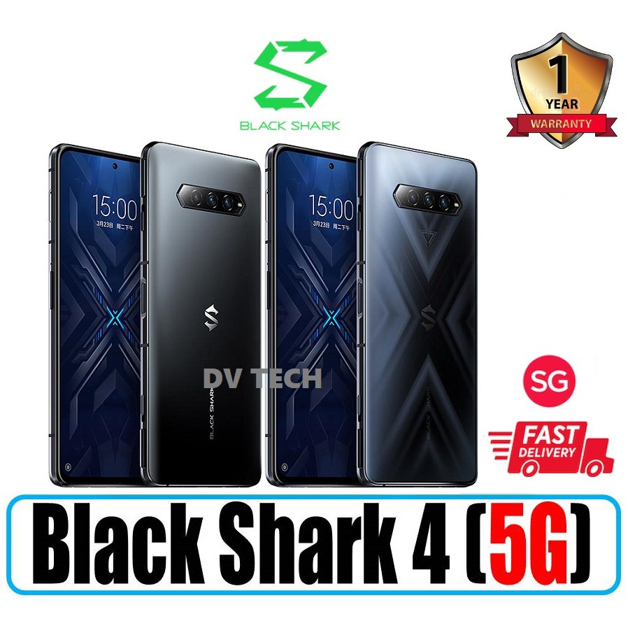 Xiaomi BLACK SHARK 4 (5G) (12GB 256GB) / (8GB 128GB) - Local set