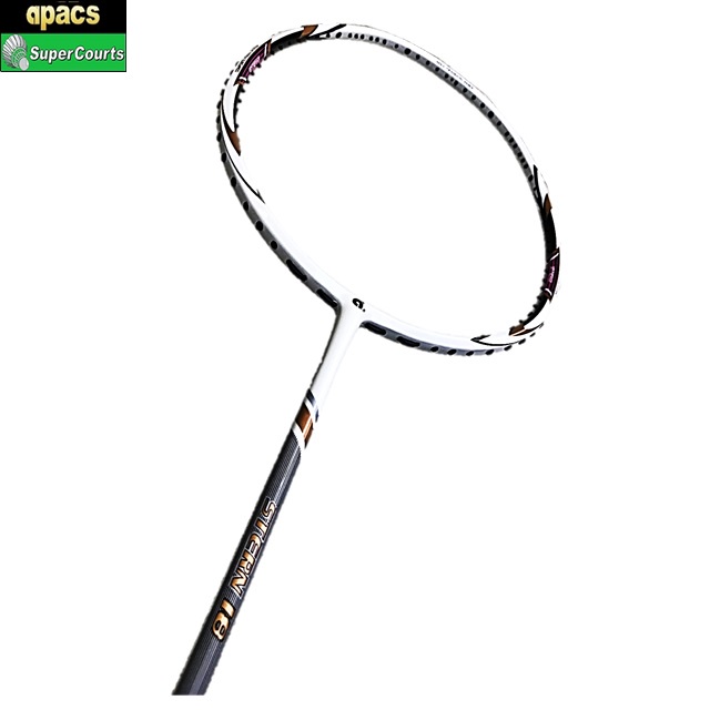 Apacs STERN 18 (4U) (FREE STRINGING 4-KNOT + OVERGRIP) Badminton Racket ...