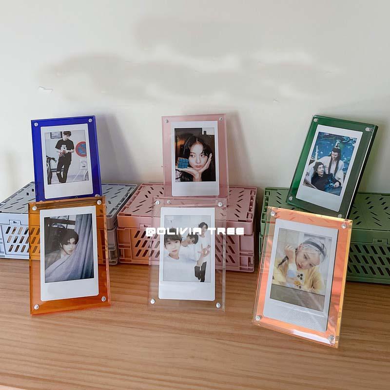Korea Ins Acrylic Polaroid Photo Frame Inch Photo Chaser Idol