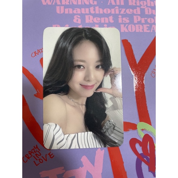 ITZY Crazy in Love Photocards PC POB | Shopee Singapore