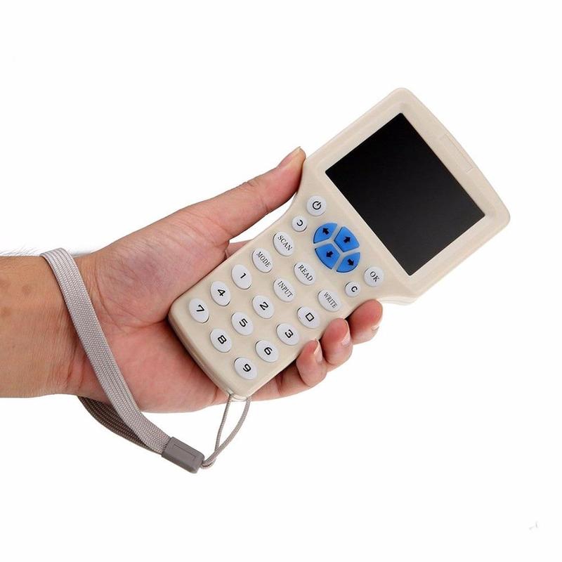 English system 10 frequency Writer Copy ID IC Reader 13.56MHZ encrypted ...