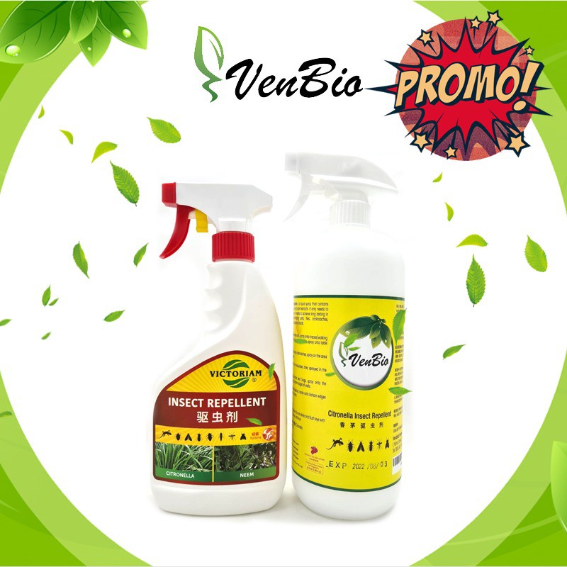 Buy VenBio free Victoriam , ater base Insect Repellent, NonToxin Plant