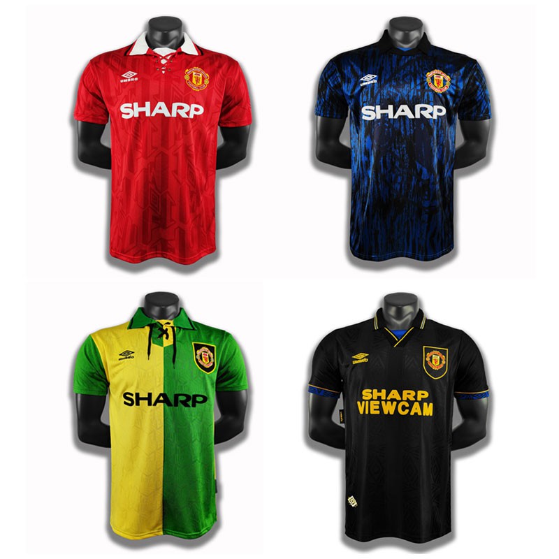 Manchester United Home 1992/93 Shirt – Retro Jersey