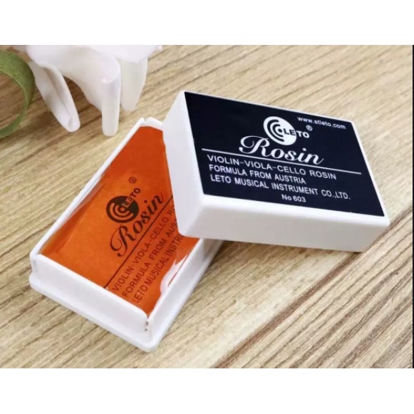 Leto Scuro Colofonia Per Violino, Viola O Violoncello, Great Prodotto - Foto 10