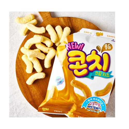 Crown Corn Cheese 66g 크라운 콘치즈 Shopee Singapore