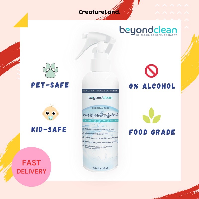 Beyond Clean Disinfectant AllPurpose Food Grade Pet Odour