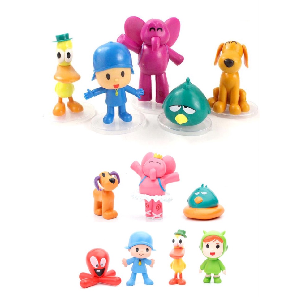 Pocoyo Zinkia Toy Figure Set 5 Pieces Collection Collector Display