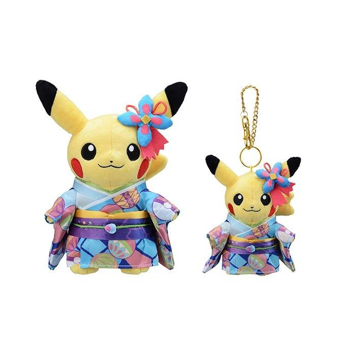 サイモンさま専用　KanazawaPOLES Pokemon Center Kanazawa Exclusive Kimono Pikachu Plush / Mascot