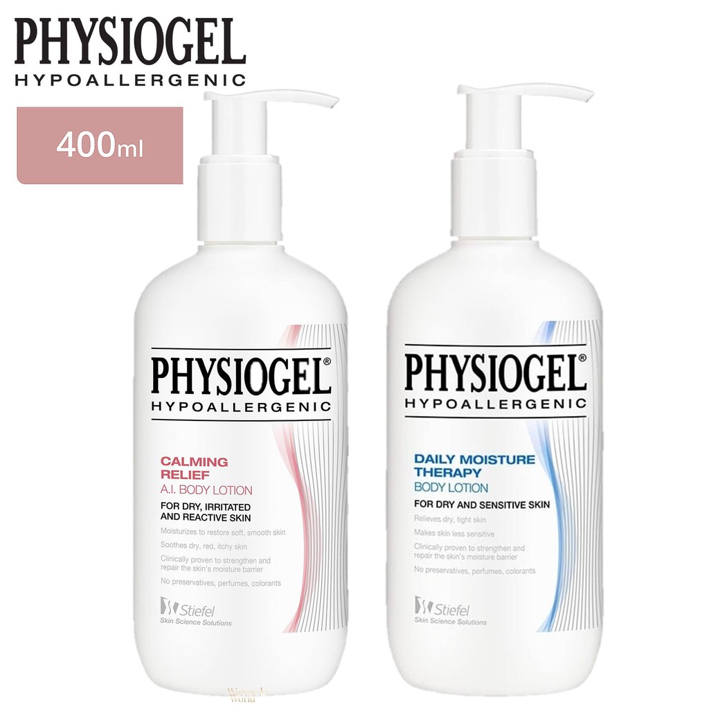 Physiogel Daily Moisture Therapy/ Skin Calming Relief A.I Lotion 400ML