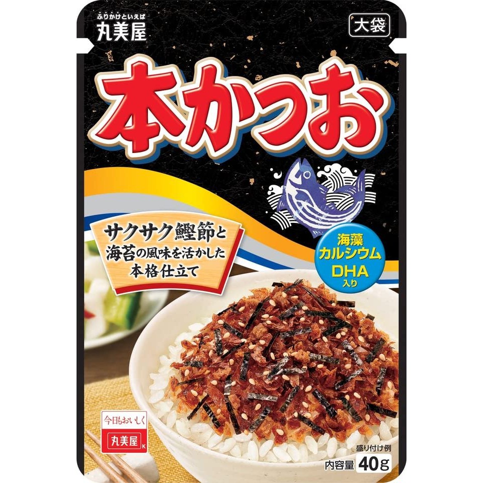 Marumiya Hon Katsuo Bonito Seaweed Furikake 19g Kirei Food [Japanese