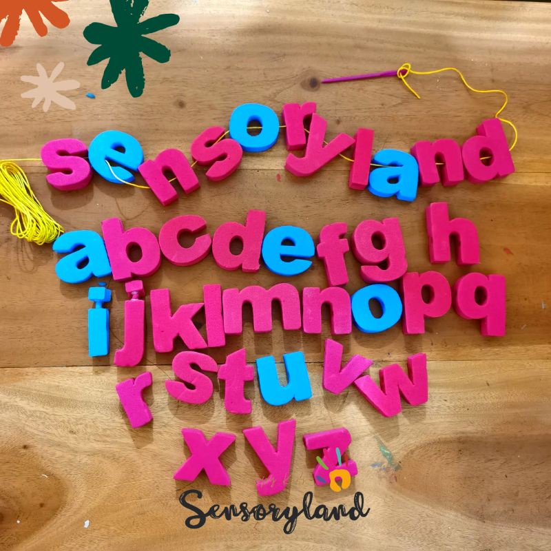 Letter Sponge (lowercase) | Shopee Singapore