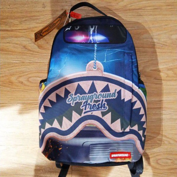 Grand Theft Auto Shark Sprayground Backpack Shopee Singapore
