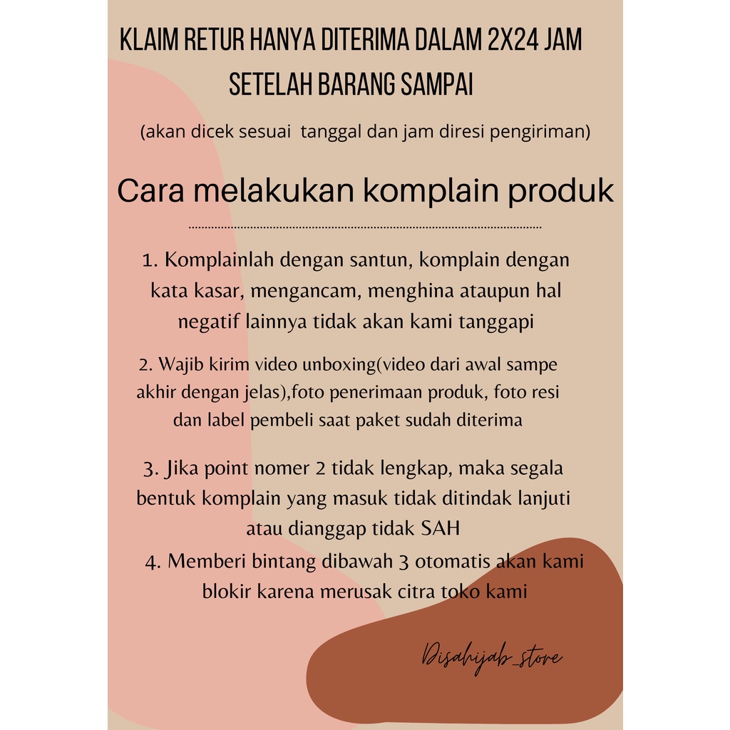 inner hijab basic arab / ciput kaos polos / daleman jilbab / bandana polos - Gambar 4