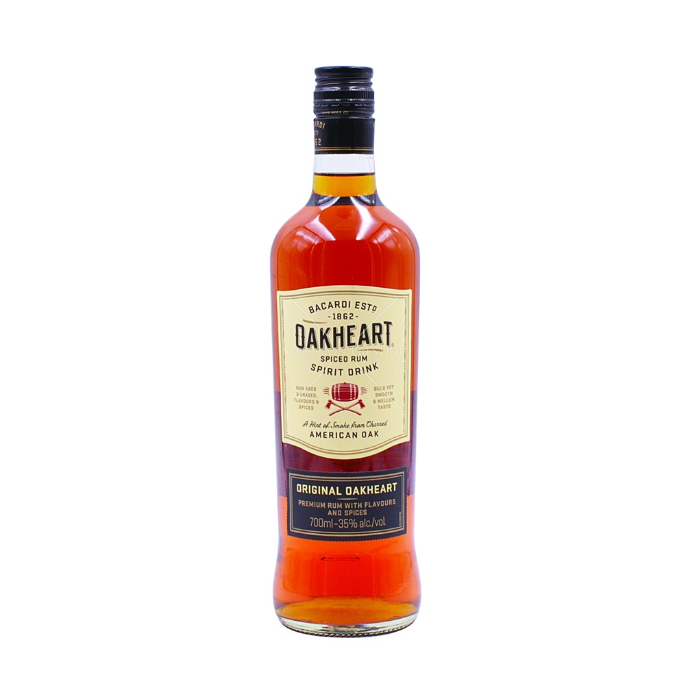 BACARDI OAKHEART (700ml) | Shopee Singapore