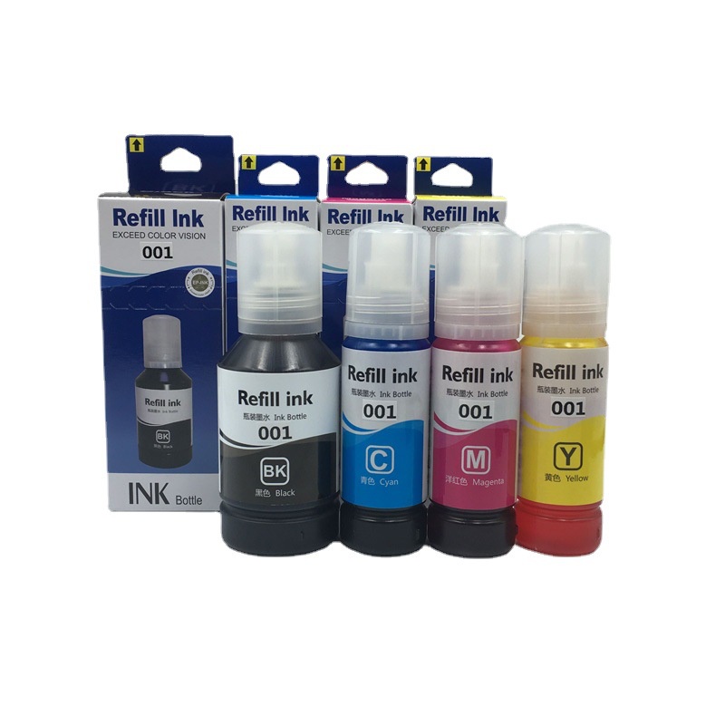 Refillable Ink 001 for EPSON L4150/L5190/L4160/L6190/L606 L printer ...