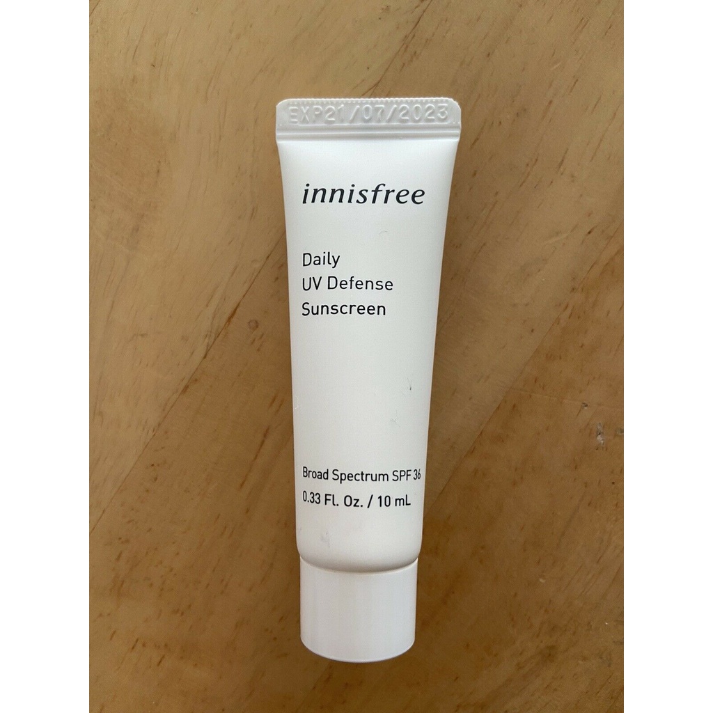 Innisfree Daily UV Defense Sunscreen SPF 36 10ml Shopee Singapore