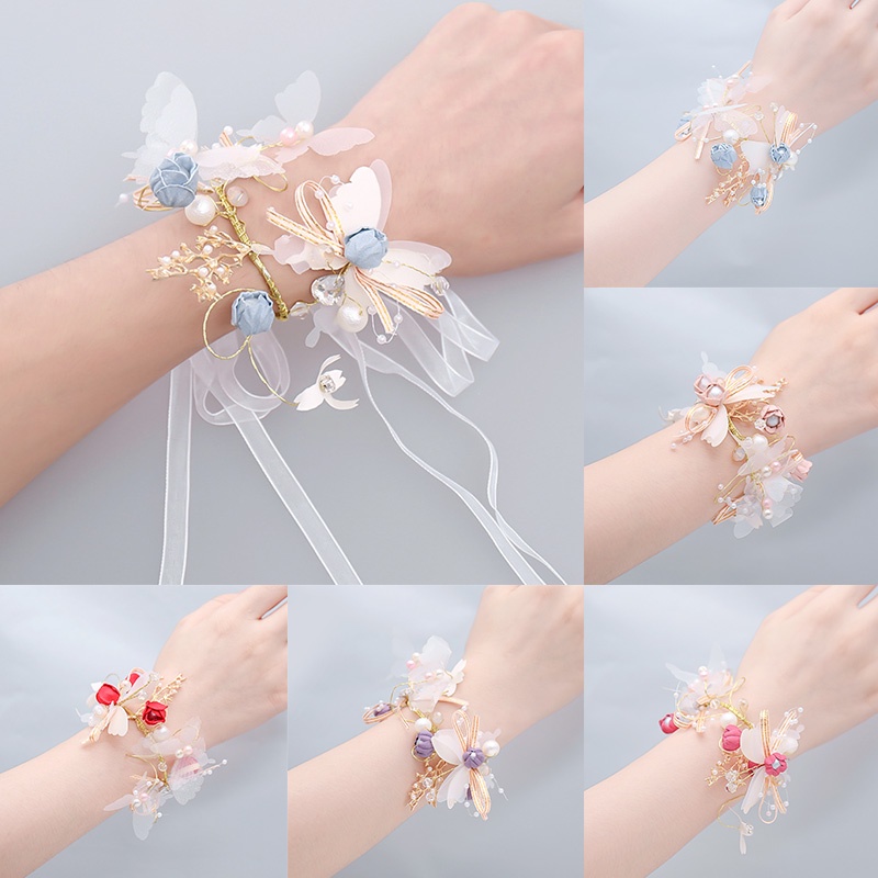 Gold sale corsage bracelet