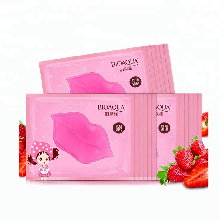 BIOAQUA LIP MASK (Pink Girl Crystal Collagen lip mask) Shopee Singapore