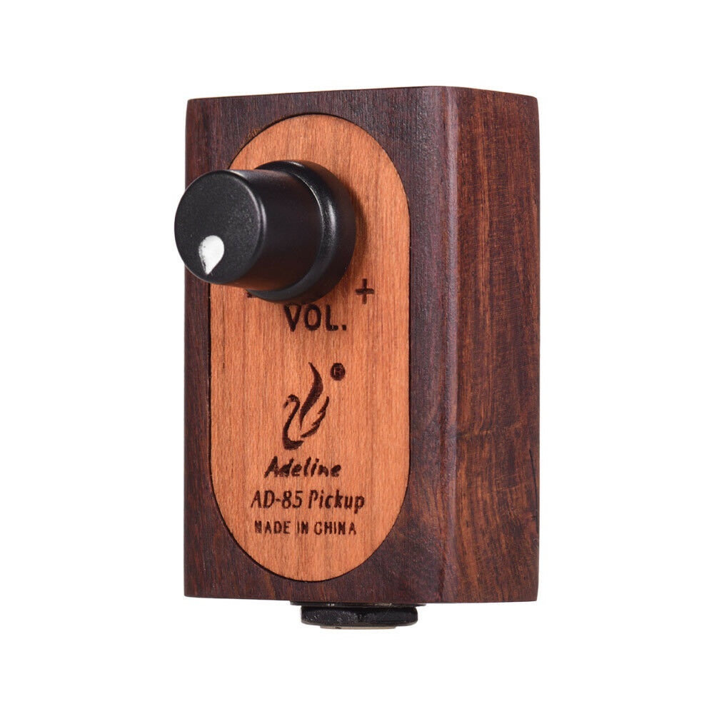 Adeline AD-85 Wooden Guitar Pickup Transducer Volume Control for Folk ...