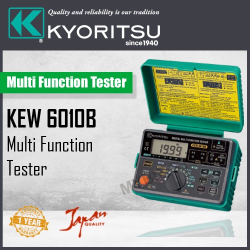 Kyoritsu 6010B Digital Multi Function Tester Shopee Singapore