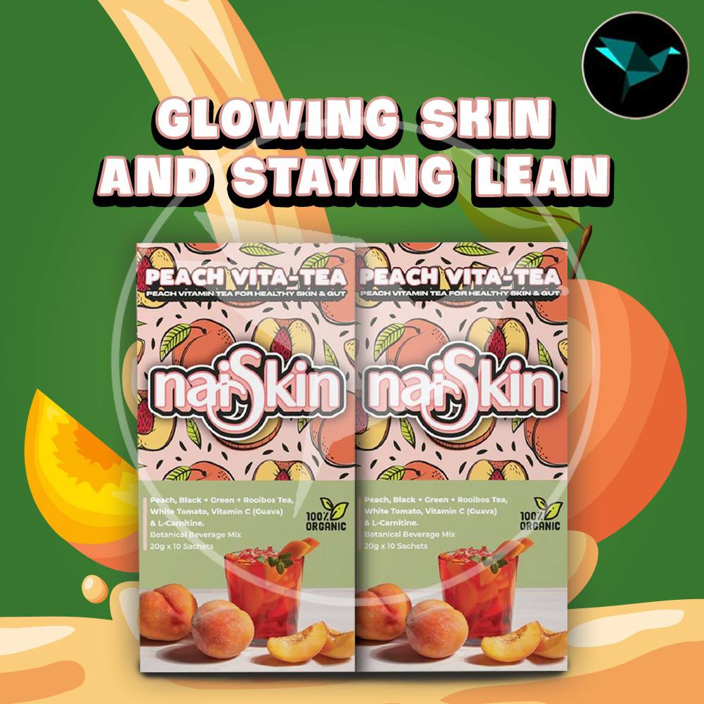 [READY STOCKS] Naiskin Peach Vita-Tea Skincare Supplement / Botanical Beverage Mix
