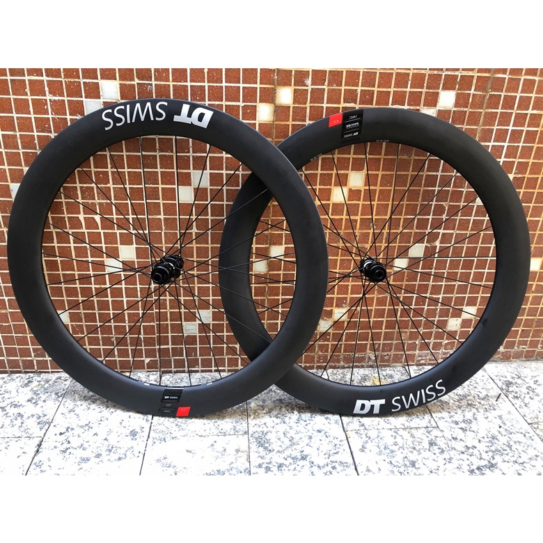 NEW dt swiss Carbon Wheels50mm or 62mm for Road Bike 700C WIEL Rim Brake tubeless Clincher Wheelset Shopee Singapore