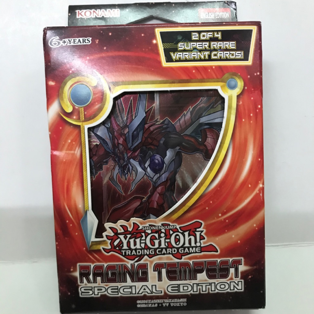 English Yugioh Raging Tempest Special Edition | Shopee Singapore