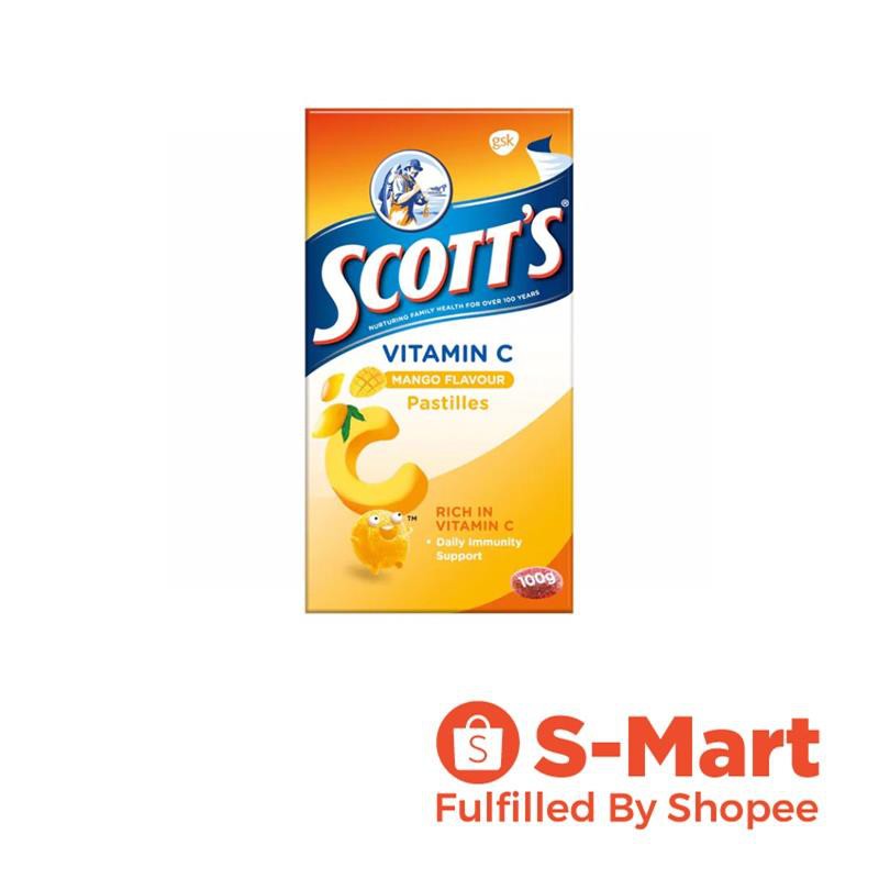 SCOTT'S Vitamin C Pastilles Supplement for Children, Support Immunity