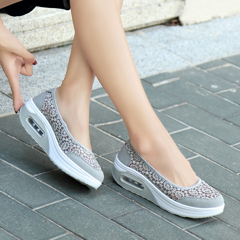 Ready Stock Women's Slip-ons Sneakers Soft Cushion Casual Shoes Korean ...