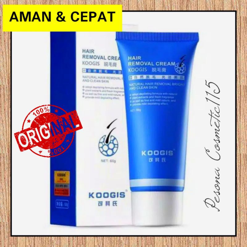 Koogis Permanent HAIR REMOVAL CREAM Shopee Singapore