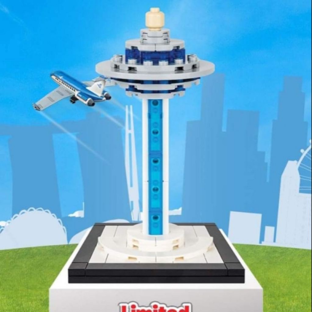 Lego airport control discount tower