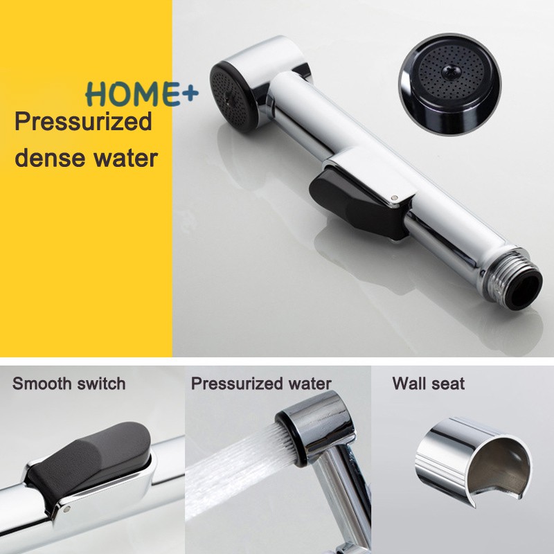 1pcs Hand-held Switch Clean Body Bidet Nozzle Spray Shower Head Toilet ...